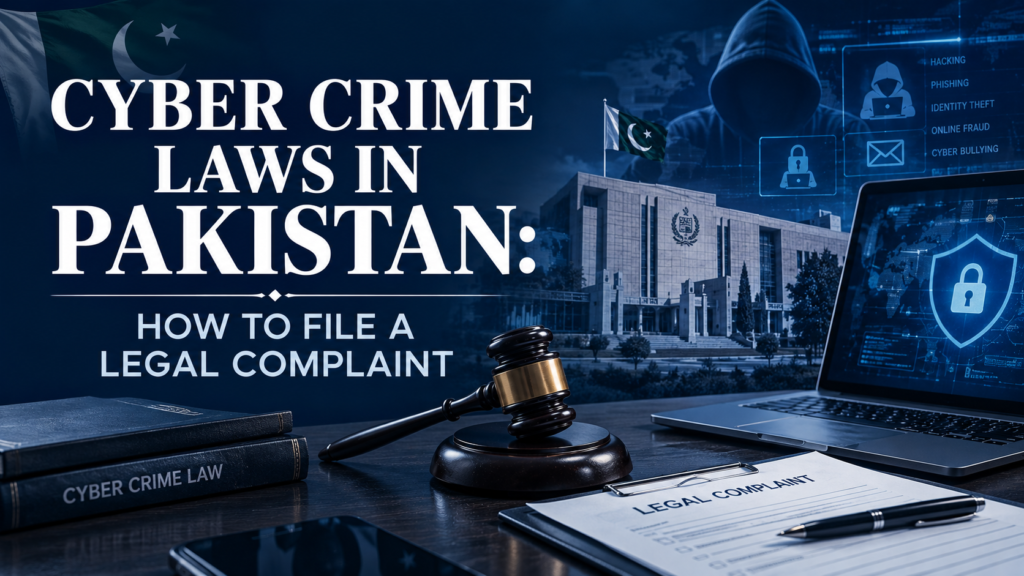 Cyber Crime Laws in Pakistan How to File a Legal Complaint