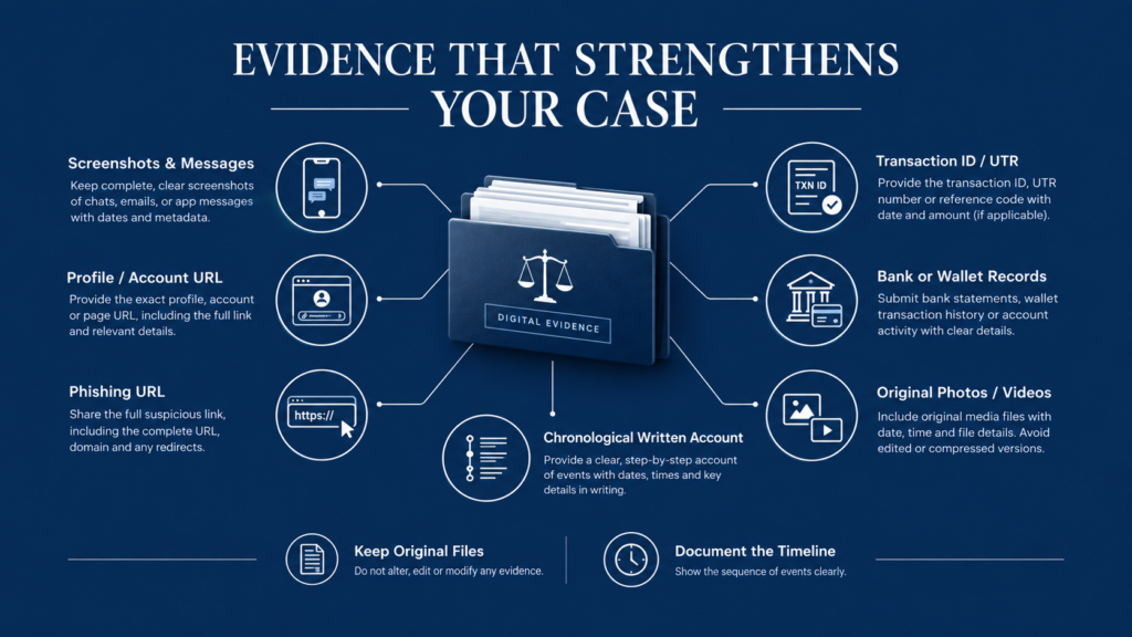 Evidence That Strengthens Your Cybercrime Case