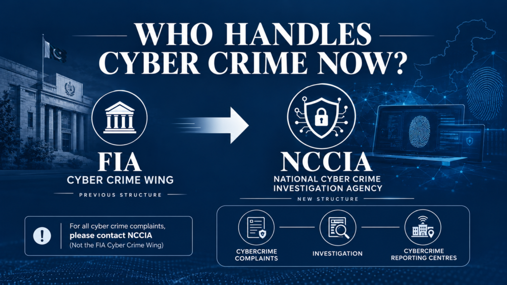 Who Handles Cyber Crime Now
