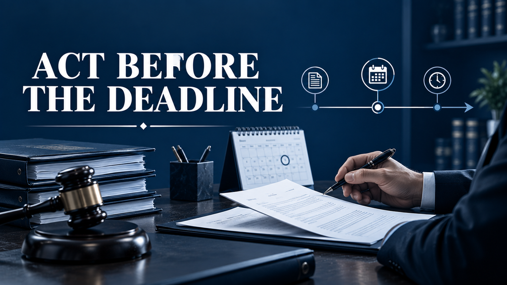 The Deadlines Most People Miss”