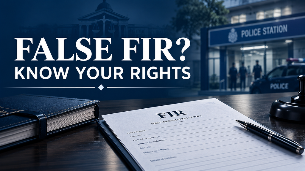 False FIR Know Your Rights