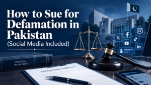 How to Sue for Defamation in Pakistan (Social Media Included)
